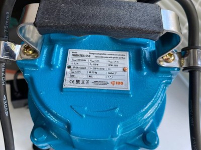 IBO FURIATKA 550 — мощный фекальный насос с измельчителем