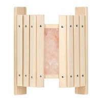 Абажур угловой 34х13х40см с гималайской солью липа