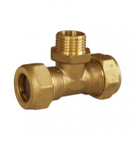 Тройник Neptun IWS (М) наружная 15х1/2х15 EF