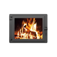 Дверца ЭТНА каминная Панорама (левая)