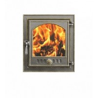 Дверца Везувий каминная 210 (бронза)