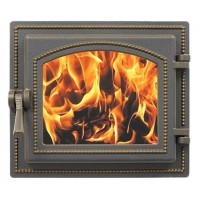 Дверца Везувий каминная 260 (бронза)