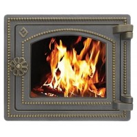 Дверца Везувий Печная ДТ-3С (бронза)