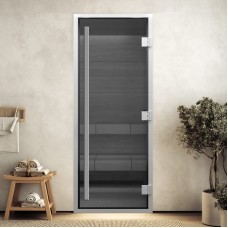 Doorwood 1900x700 (хамам Престиж, графит, коробка алюминий)