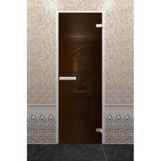 Doorwood Лайт 1900x700 (хамам, бронза, коробка алюминий)