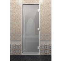 Doorwood 2100x900 (хамам Престиж, сатин, коробка алюминий)