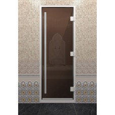 Doorwood 2000x700 (хамам Престиж, бронза, коробка алюминий)