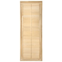 Дверь 700х1900 глухая с фольгой, липа Класс Б (коробка липа)