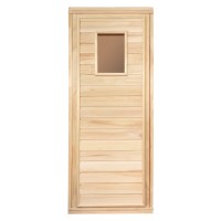 Дверь 700x1700 со стеклом прямоугольным, коробка липа Дверь 700x1700 со стеклом прямоугольным, коробка липа