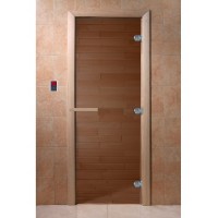 DoorWood 6 мм, 700x1900 "Теплый день" (бронза, коробка хвоя)
