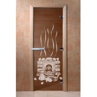 DoorWood 1900х800 Банька (бронза, коробка Ольха)