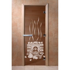 DoorWood 1900х800 Банька (бронза, коробка Ольха)