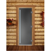Doorwood 1900х700 (Престиж, графит матовое, коробка ольха) правая
