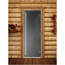 Doorwood 1900х700 (Престиж, графит матовое, коробка ольха) правая