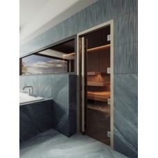 Doorwood 2000x800 (Престиж Легенда Маятниковая, бронза матовая, коробка массив дуба)