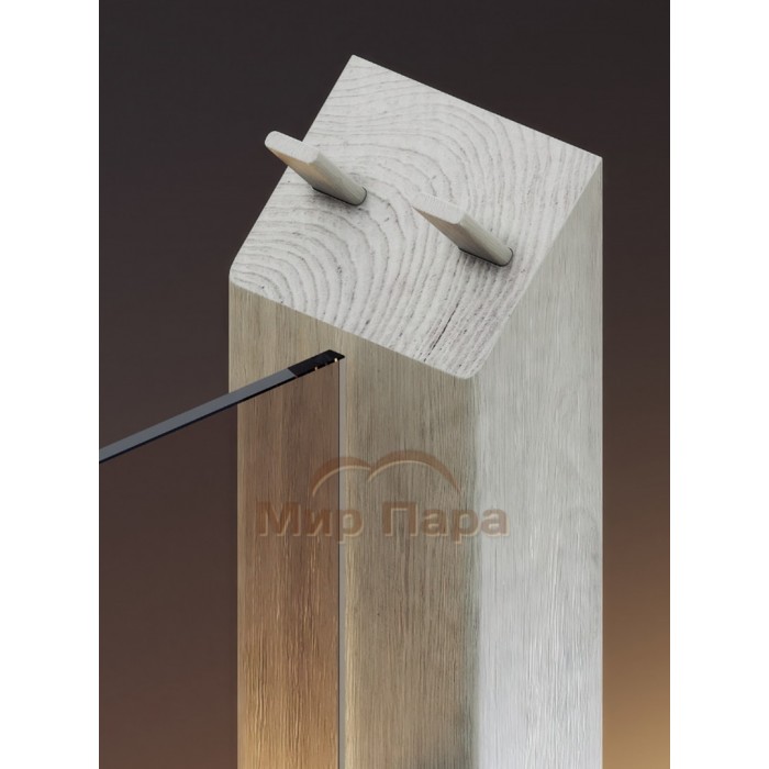 Doorwood 1900x700 (Престиж Легенда Маятниковая, бронза матовая, коробка массив дуба)