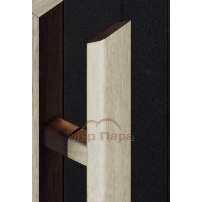 Doorwood 1900x700 (Престиж Легенда Маятниковая, бронза матовая, коробка массив дуба)