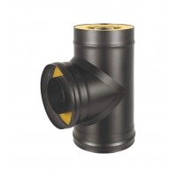 Сэндвич-тройник BLACK (AISI 430 0,8мм/оц) д.150х250