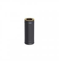 Сэндвич-труба BLACK (AISI 430 0,8мм/оц) д.115х200, L-0,5м