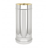 Сэндвич-труба Нерж+Нерж (AISI 430/0,8мм) д.115х200, L-1м