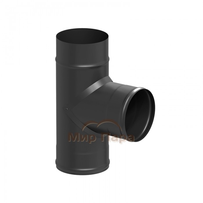 Тройник BLACK (AISI 430/0,8мм) 90* д.150 