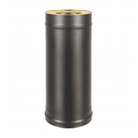 Сэндвич-труба BLACK (AISI 430 0,8мм/оц) д.115х200, L-1м