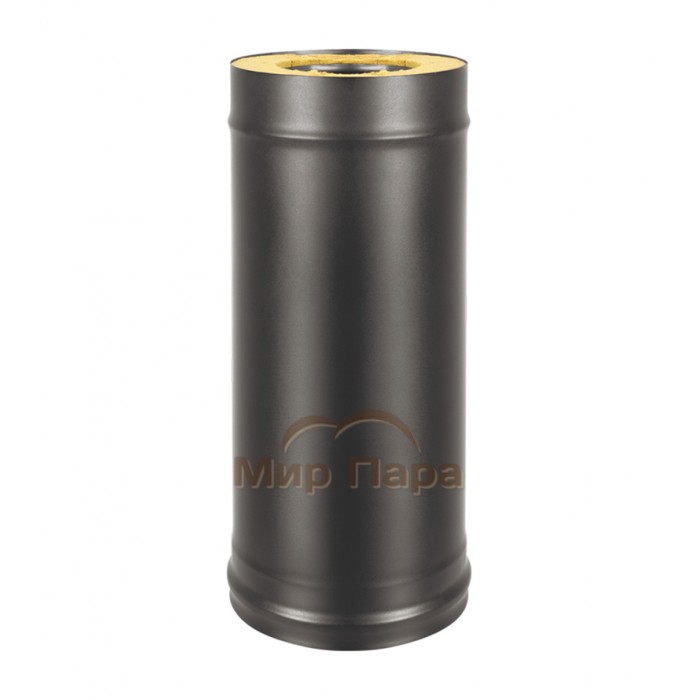 Сэндвич-труба BLACK (AISI 430 0,8мм/оц) д.115х200, L-1м