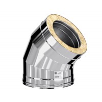 Craft GS-50 сэндвич-колено 45° (316/0,5/304/0,5) Ф150х250