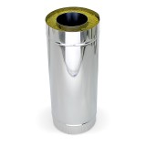 Труба утеплённая 1 метр ф. 115/180 (430-0.8/430-0.5)