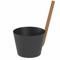 Шайка ASTON 4л, алюминий (черный)