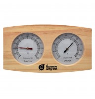 Термометр с гигрометром "Банная станция" арт.18024