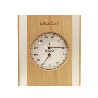 Термогигрометр EVEREST со вставками, кедр (TG-12)
