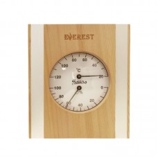 Термогигрометр EVEREST со вставками, кедр (TG-12)