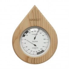 Термогигрометр EVEREST «Капля» кедр (TG-05)