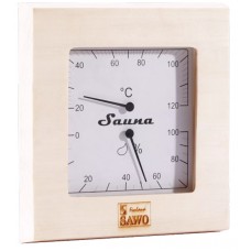 Термогигрометр квадратный SAWO 225-THA