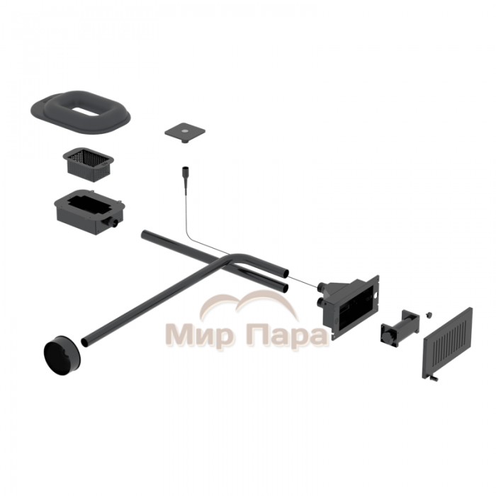 «Второе дыхание» для бани и сауны Sangens Fresh Air 5 Steel