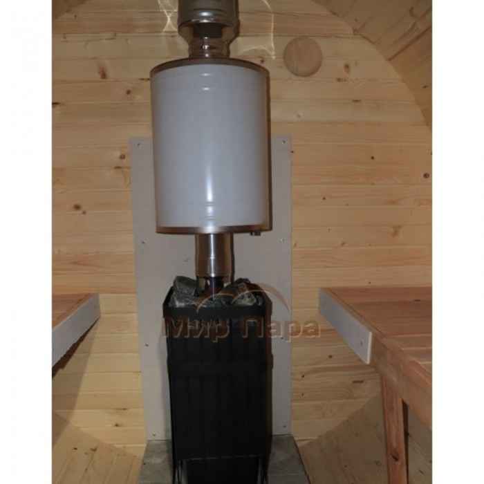 Баня-бочка ComfortProm 2 метра с печным узлом