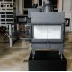 Каминная топка Kratki FLOKI/L/L 12 кВт Ø200