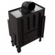 Каминная топка Kratki FLOKI M левая 10кВт Ø200 черный thermotec