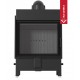 Каминная топка Kratki LUCY 15 кВт Ø200 черный thermotec
