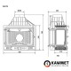 Каминная топка KawMet W3 (16.7 kW) PB
