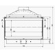Каминная топка KFD ECO iMAX 7 3F standard D