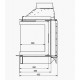 Каминная топка KFD ECO iMAX 7 3F standard D