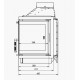 Каминная топка KFD ECO iMAX 7 L/R standard D