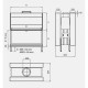 Каминная топка KFD LINEA DF V 1190 4.0