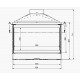 Каминная топка KFD ECO MAX 7 3F basic D