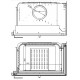 Каминная топка KFD ECO iLUX 90 L/R