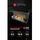 Биокамин Zefire торцевой Standart 900