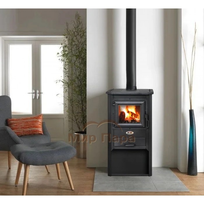 Печь-камин Blist Atene G серая