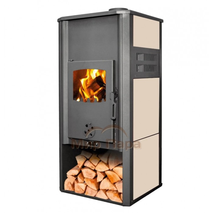 Печь-камин Blist Roma E бежевая (с водяным контуром)